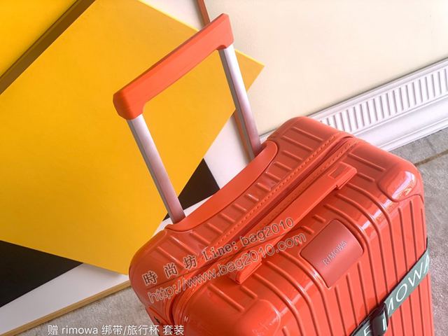 Rimowa拉杆箱 90080 易烊千璽同款 日默瓦拉箱 超輕pc拉鏈箱 行李箱xzx1187